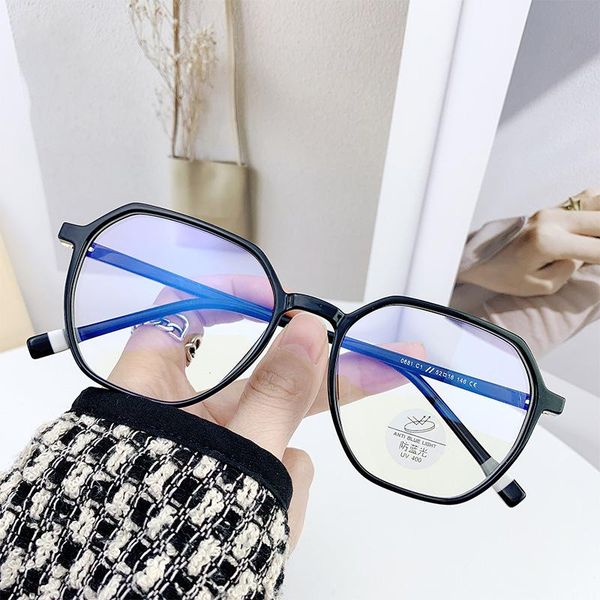 sunglasses 46988 plastic titanium round glasses frame men women optical fashion anti blue computer eyeglasses, White;black
sunglasses 46988 plastic titanium round glasses frame men women optical fashion anti blue computer eyeglasses, White;black