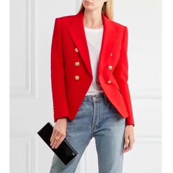10.19 luxury classic design solid red double breasted blazer fitted shoulder pad peaked lapels woman fashion 2020 clothing, White;black
10.19 luxury classic design solid red double breasted blazer fitted shoulder pad peaked lapels woman fashion 2020 clothing, White;black