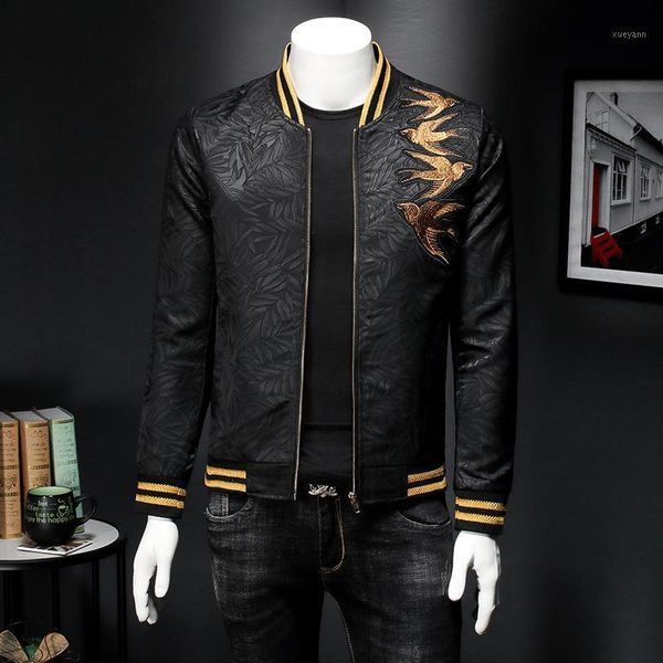 spring gold embroidery print men jacket jaqueta masculina slim fit bomber print jacket men vintage club outfit 5xl1, Black;brown
spring gold embroidery print men jacket jaqueta masculina slim fit bomber print jacket men vintage club outfit 5xl1, Black;brown