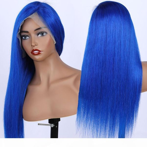 lace front wigs blue color for black women virgin peruvian silky straight colored lacefront human hair wig pre plucked with baby hair, Black;brown
lace front wigs blue color for black women virgin peruvian silky straight colored lacefront human hair wig pre plucked with baby hair, Black;brown
