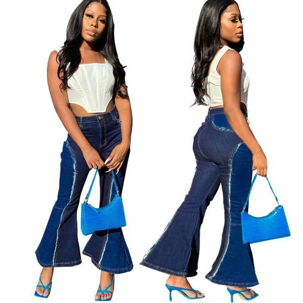 women's jeans 2021 spring y2k skinny flare pants women vintage denim trousers patchwork plus size high waist female pant outfits1, Blue
women's jeans 2021 spring y2k skinny flare pants women vintage denim trousers patchwork plus size high waist female pant outfits1, Blue