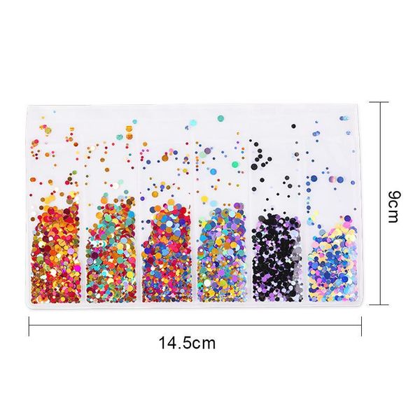 6 grid/bag mixed nail glitter powder sequins colorful nail flakes sticker 3d diy nail sliders dust for art dec qylcjb, Silver;gold
6 grid/bag mixed nail glitter powder sequins colorful nail flakes sticker 3d diy nail sliders dust for art dec qylcjb, Silver;gold