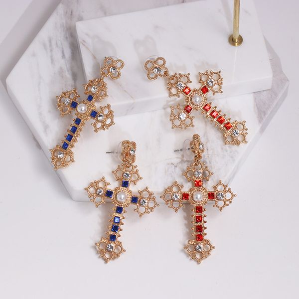 fashion big cross earrings for women statement rhinestone earrings crystal dangle earrings trending lady jewelry accessories kimter-c311fz
fashion big cross earrings for women statement rhinestone earrings crystal dangle earrings trending lady jewelry accessories kimter-c311fz