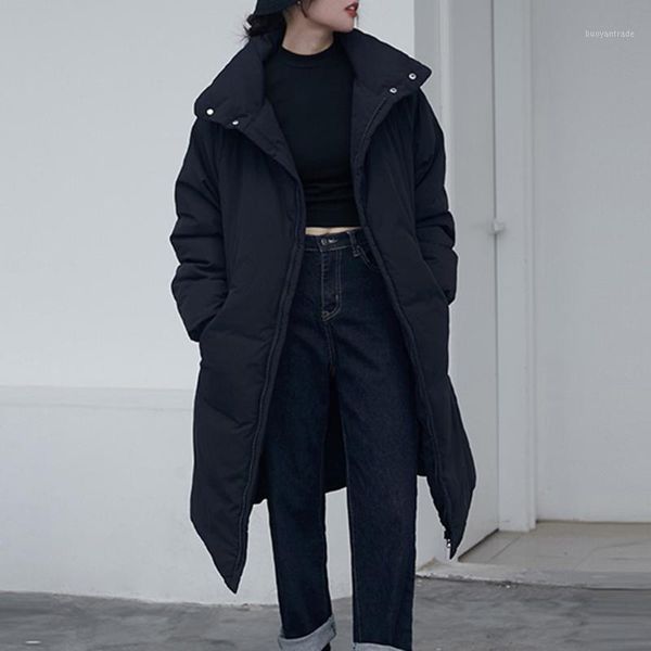 women's down & parkas coat1, Black