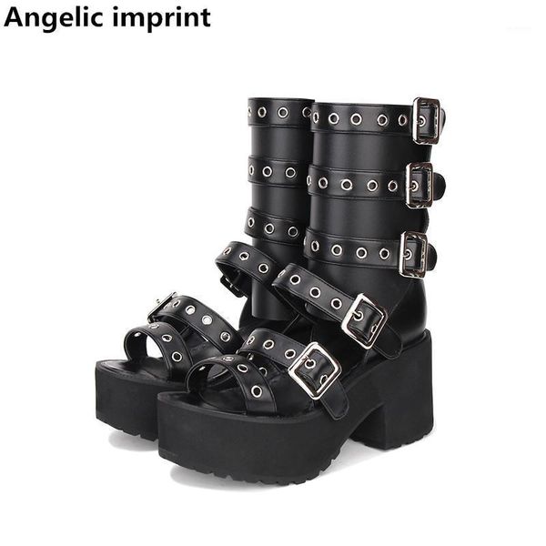 angelic imprint mori girl women punk motorcycle shoe lady lolita ankle boots woman high trifle heels pumps summer sandals 8cm1, Black
angelic imprint mori girl women punk motorcycle shoe lady lolita ankle boots woman high trifle heels pumps summer sandals 8cm1, Black