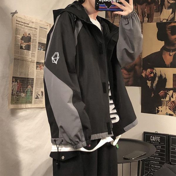 fmzxg hooded jacket men's fashion brand loose functional ruffian handsome ins fashionable couple coat1, Black;brown
fmzxg hooded jacket men's fashion brand loose functional ruffian handsome ins fashionable couple coat1, Black;brown