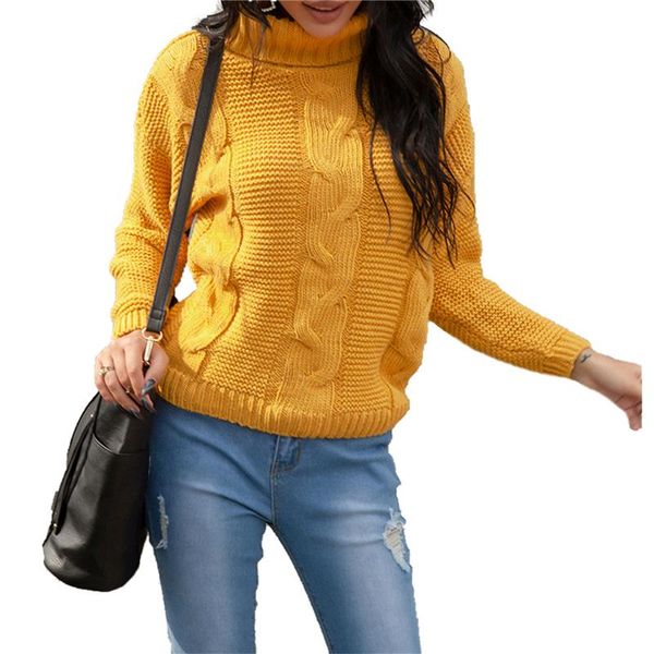 women turtleneck sweater winter knitting pullovers long sleeve clothes solid color women winter autumn sweater knitted, White;black
women turtleneck sweater winter knitting pullovers long sleeve clothes solid color women winter autumn sweater knitted, White;black