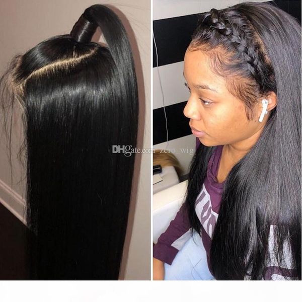 glueless silk full lace wigs with baby hair brazilian silky straight lace front human hair wigs 5*4.5'' silk base lace wigs, Black;brown
glueless silk full lace wigs with baby hair brazilian silky straight lace front human hair wigs 5*4.5'' silk base lace wigs, Black;brown