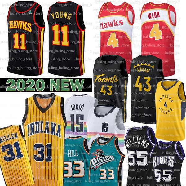 trae 11 молодые майки 15 jokic pascal nikola 43 siakam grant 33 hill jason 55 williams reggie miller victor spud 4 webb oladipo, Black;red
trae 11 молодые майки 15 jokic pascal nikola 43 siakam grant 33 hill jason 55 williams reggie miller victor spud 4 webb oladipo, Black;red