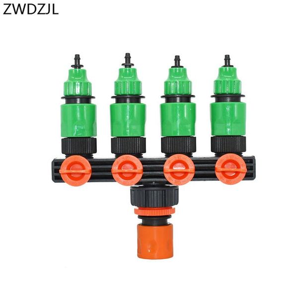 watering equipments irrigation garden tap 4 way 1/4 water splitter 8/11 connector adapter hoses pipes splitters 1pcs
watering equipments irrigation garden tap 4 way 1/4 water splitter 8/11 connector adapter hoses pipes splitters 1pcs