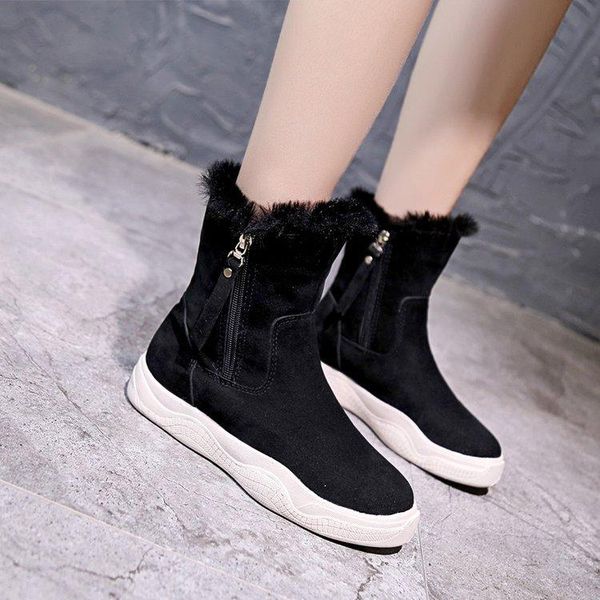 winter fashion women snow boots suede leather warm cotton shoes cold female ankle boots for women shoes zapatos de mujer, Black
winter fashion women snow boots suede leather warm cotton shoes cold female ankle boots for women shoes zapatos de mujer, Black