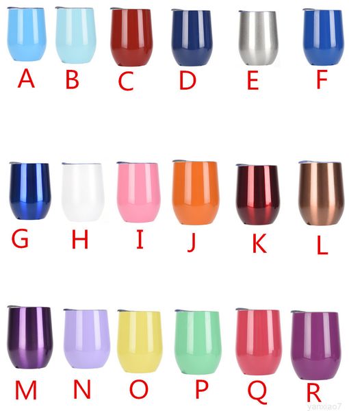 12oz egg shaped 16 colors stainless steel vacuum cup outdoor wine drinking tumbler mugs with lid a05
12oz egg shaped 16 colors stainless steel vacuum cup outdoor wine drinking tumbler mugs with lid a05