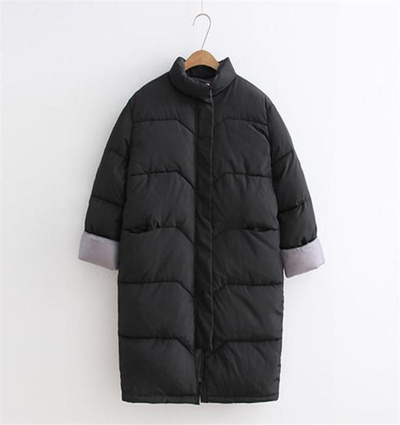 women's mid long cotton padded jacket in autumn and winter fashion warm and thickened stand collar cotton padded jacket bread1, Black
women's mid long cotton padded jacket in autumn and winter fashion warm and thickened stand collar cotton padded jacket bread1, Black