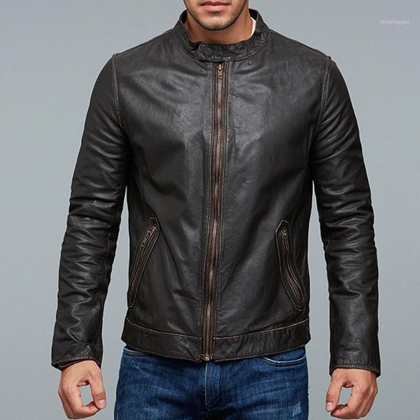 men's leather & faux .dhl fashion warm slim clothing vintage jackets,men's genuine motor biker jacket.plus size,cowhide.handsome1, Black
men's leather & faux .dhl fashion warm slim clothing vintage jackets,men's genuine motor biker jacket.plus size,cowhide.handsome1, Black