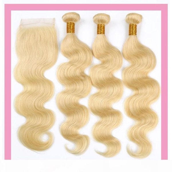 peruvian human hair 3 bundles with 4*4 lace closure middle three part body wave 613# blonde hair wefts with closure, Black;brown
peruvian human hair 3 bundles with 4*4 lace closure middle three part body wave 613# blonde hair wefts with closure, Black;brown