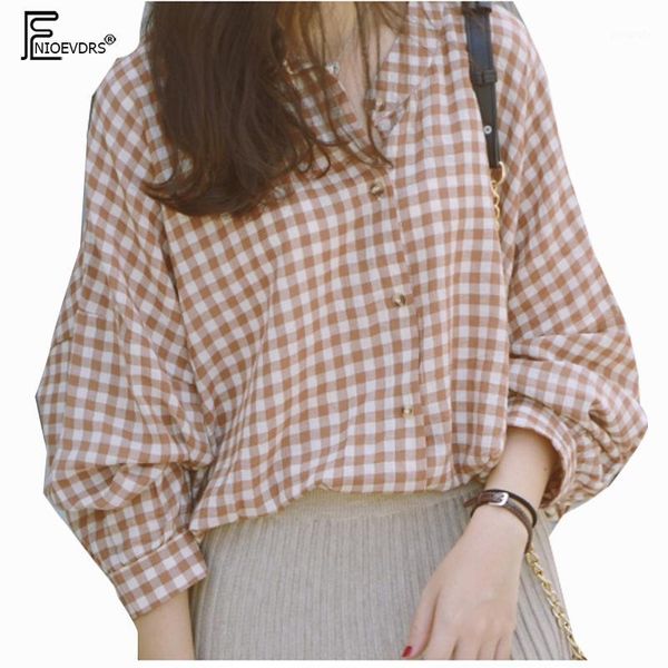 women's blouses & shirts casual loose plus size clothes women fashion long sleeve blouse temperament lady vintage plaid boyfriend shirt, White
women's blouses & shirts casual loose plus size clothes women fashion long sleeve blouse temperament lady vintage plaid boyfriend shirt, White