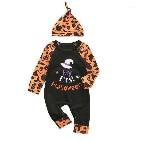 0-12m my first halloween newborn baby boy girl long sleeve cotton romper jumpsuit hat 2pcs party clothes1, Blue
0-12m my first halloween newborn baby boy girl long sleeve cotton romper jumpsuit hat 2pcs party clothes1, Blue