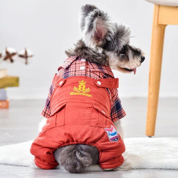 fashion plaid customs for dogs winter shirt coat four leg overall for pet little small medium puppies yorkshire terrier supplies
fashion plaid customs for dogs winter shirt coat four leg overall for pet little small medium puppies yorkshire terrier supplies