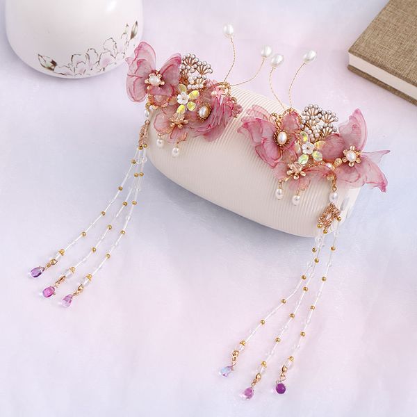 vintage chinese flower tassels hair pin retro headdress hair clip romantic hairpin jewelry accessories lb, Golden;silver
vintage chinese flower tassels hair pin retro headdress hair clip romantic hairpin jewelry accessories lb, Golden;silver