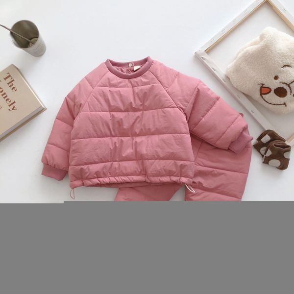 winter cute girls quilted warm clothes sets kids boys thicken pullover and thick pants sets warm suit for kindergarten lj201202, White
winter cute girls quilted warm clothes sets kids boys thicken pullover and thick pants sets warm suit for kindergarten lj201202, White
