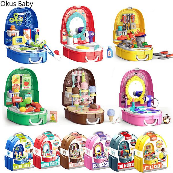 new children's simulation jewelry dressing table toothbrush tool set kitchen tableware play house backpack box toys for kids toy 1019
new children's simulation jewelry dressing table toothbrush tool set kitchen tableware play house backpack box toys for kids toy 1019