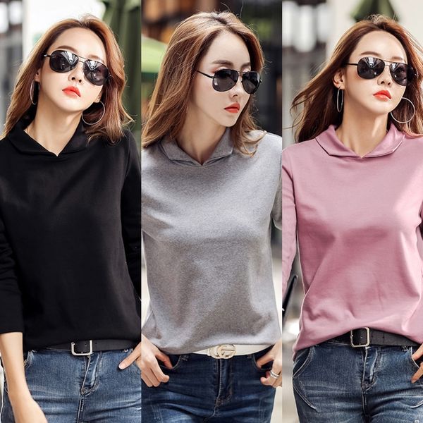 tgn6u lapel long coat sleeve t-shirt autumn 2020 new women's korean solid color thickened wear u1ibs women's t-shirt bottom, White
tgn6u lapel long coat sleeve t-shirt autumn 2020 new women's korean solid color thickened wear u1ibs women's t-shirt bottom, White