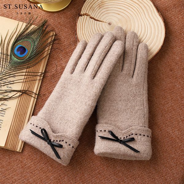 women with warm lovely thickened cashmere autumn and winter touch screen driving riding wool gloves, Blue;gray
women with warm lovely thickened cashmere autumn and winter touch screen driving riding wool gloves, Blue;gray