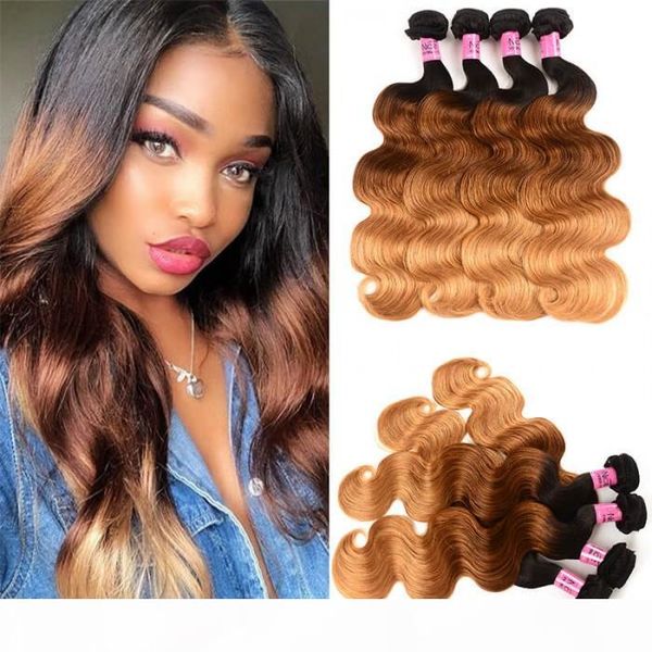 tkwig 4 bundles brazilian ombre body wave human virgin hair human hair with bangs for black women, Black;brown
tkwig 4 bundles brazilian ombre body wave human virgin hair human hair with bangs for black women, Black;brown