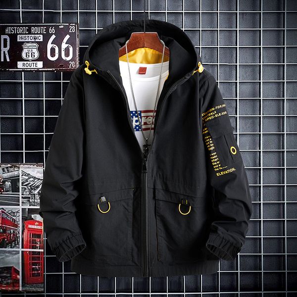 2021 new 2021 new mens autumn spring fashion hooded korean style male windbreaker trendy streetwear men jacket oversize 8xl 44vf, Black
2021 new 2021 new mens autumn spring fashion hooded korean style male windbreaker trendy streetwear men jacket oversize 8xl 44vf, Black