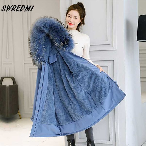 swredmi thick warm winter coat women winter jacket fur lining plus 5xl 6xl hooded female long parkas snow wear padded clothes 211221, Black
swredmi thick warm winter coat women winter jacket fur lining plus 5xl 6xl hooded female long parkas snow wear padded clothes 211221, Black