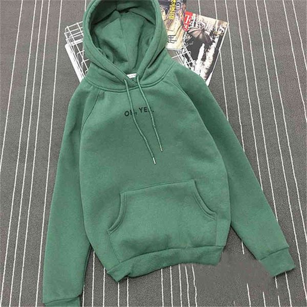 fsdhion autumn winter fleece oh yes letter harajuku print pullover thick loose women hoodies sweatshirts female casual coat, Black;white
fsdhion autumn winter fleece oh yes letter harajuku print pullover thick loose women hoodies sweatshirts female casual coat, Black;white