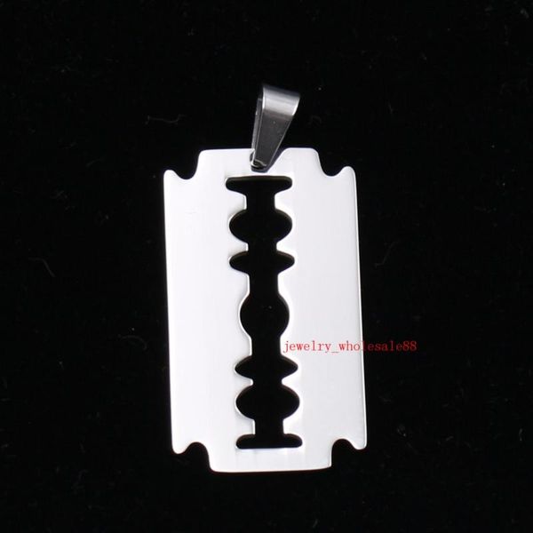 lot 5pcs in bulk jewelry finding stainless steel blade dog tag fashion pendant charms necklace no chain, Silver
lot 5pcs in bulk jewelry finding stainless steel blade dog tag fashion pendant charms necklace no chain, Silver