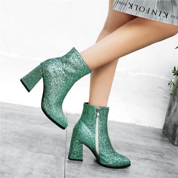 роскошные bling secked boatskle boots женские моды квадратные высокие каблуки осень зима короткая сапоги золотые серебряные зеленые туфли на, Black
роскошные bling secked boatskle boots женские моды квадратные высокие каблуки осень зима короткая сапоги золотые серебряные зеленые туфли на, Black