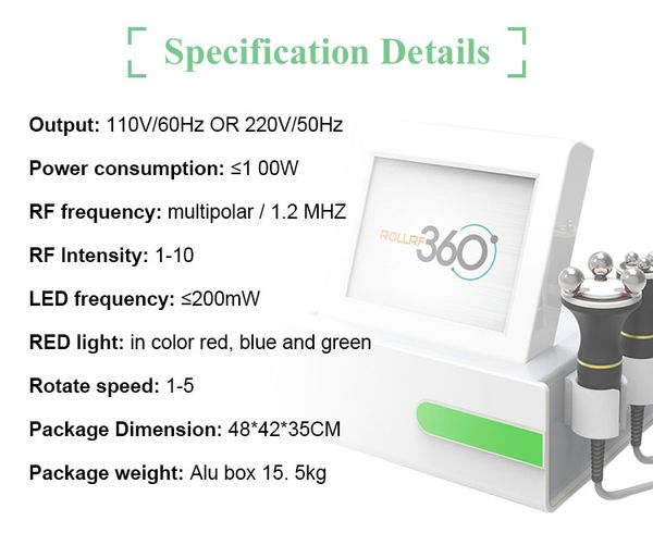 rollsculpt professional roll rf 360 led red light therapy device green led lights
rollsculpt professional roll rf 360 led red light therapy device green led lights