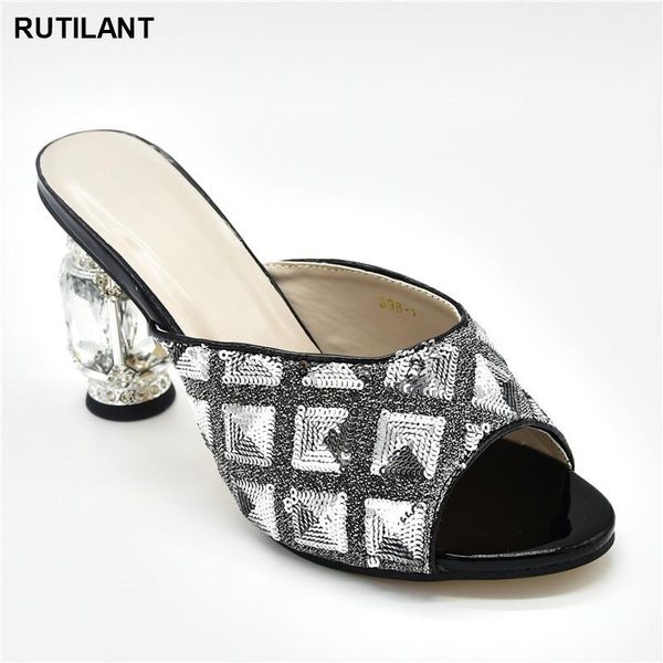 dress shoes special arrivals wedding silver color nigeriain decorated with rhinestone italian high heels autumn slipper for, Black
dress shoes special arrivals wedding silver color nigeriain decorated with rhinestone italian high heels autumn slipper for, Black