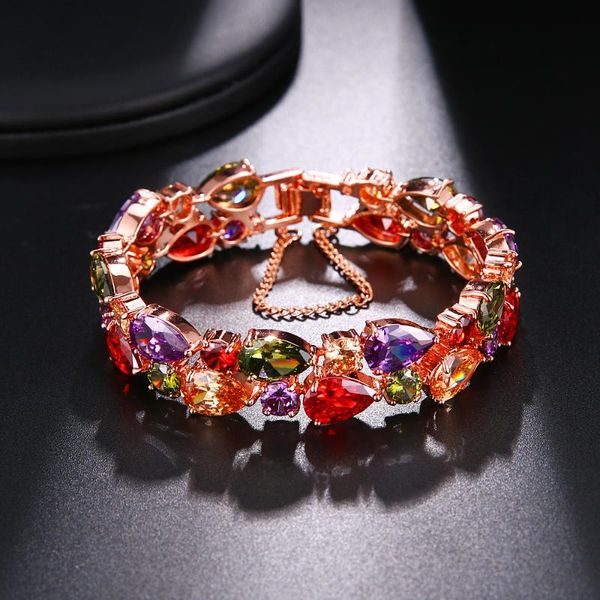 hermosa perfect gift women jewelry colorful fashion party holiday design shiny bracelets rose gold bracelet 7/8 inch, Black
hermosa perfect gift women jewelry colorful fashion party holiday design shiny bracelets rose gold bracelet 7/8 inch, Black