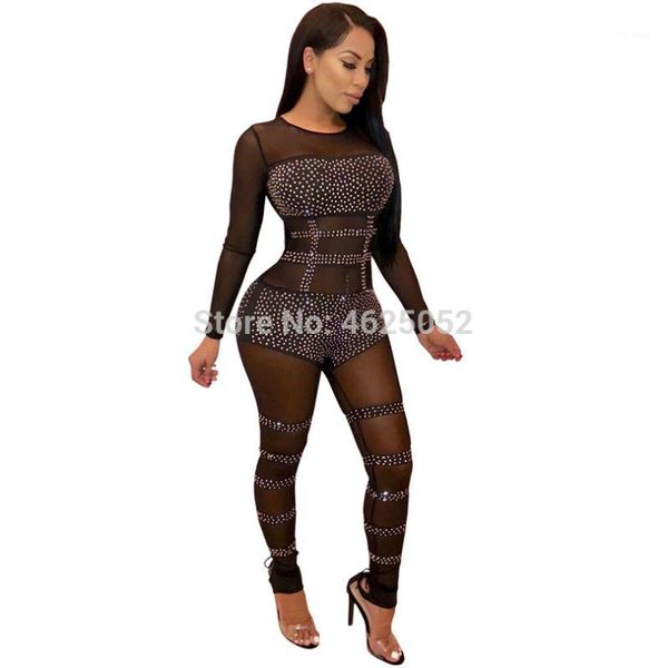 high design 2019 night club women jumpsuit solid full sleeve lace perspective women skinny romper q1181, Black;white
high design 2019 night club women jumpsuit solid full sleeve lace perspective women skinny romper q1181, Black;white