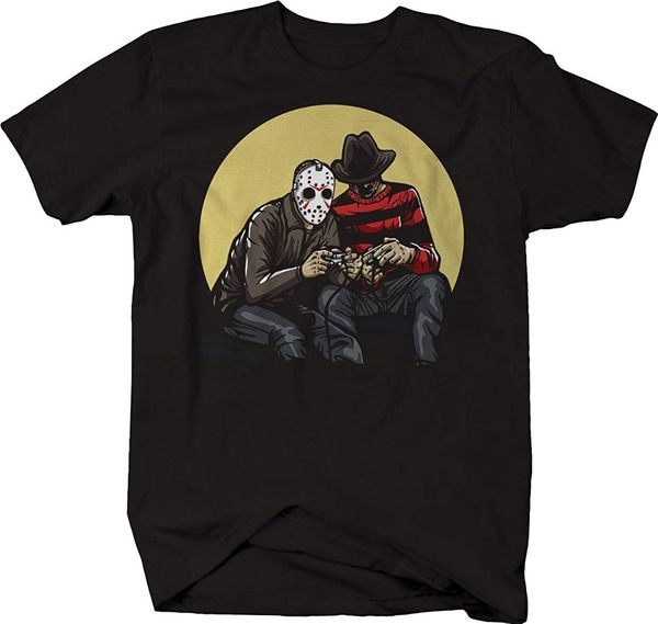 horror scary movie villains playing video games jason freddy new size homme summer short sleeve make your own sweatshirt hoodie t shirt
horror scary movie villains playing video games jason freddy new size homme summer short sleeve make your own sweatshirt hoodie t shirt