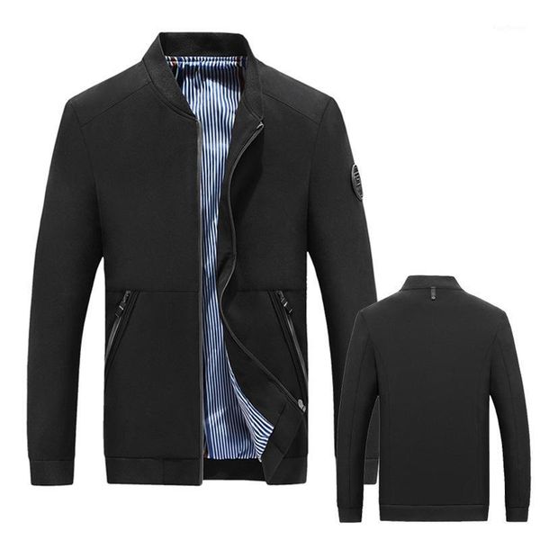 jacket men new spring autumn men's jackets casual coats solid color mens brand clothing stand black male bomber jackets vintage1, Black;brown
jacket men new spring autumn men's jackets casual coats solid color mens brand clothing stand black male bomber jackets vintage1, Black;brown