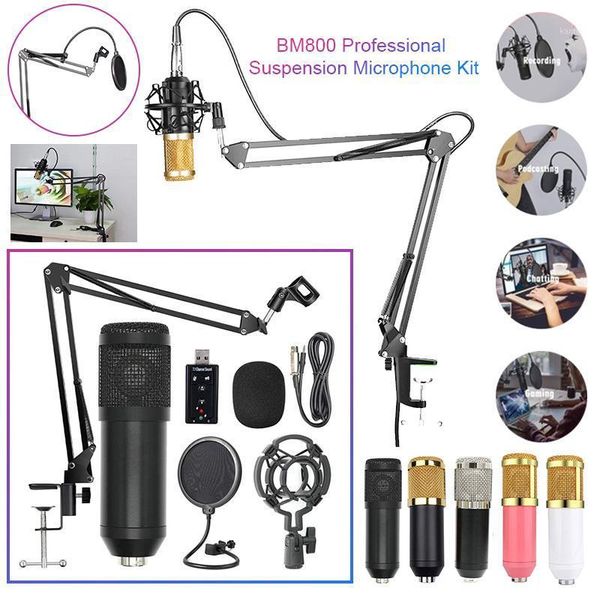 microphones 2021 bm800 professional suspension microphone kit studio live stream broadcasting recording condenser set1
microphones 2021 bm800 professional suspension microphone kit studio live stream broadcasting recording condenser set1