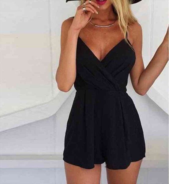 summer rompers womens jumpsuit v neck women elegant black strap backless bodycon jumpsuit playsuit romper short overalls, Black;white
summer rompers womens jumpsuit v neck women elegant black strap backless bodycon jumpsuit playsuit romper short overalls, Black;white