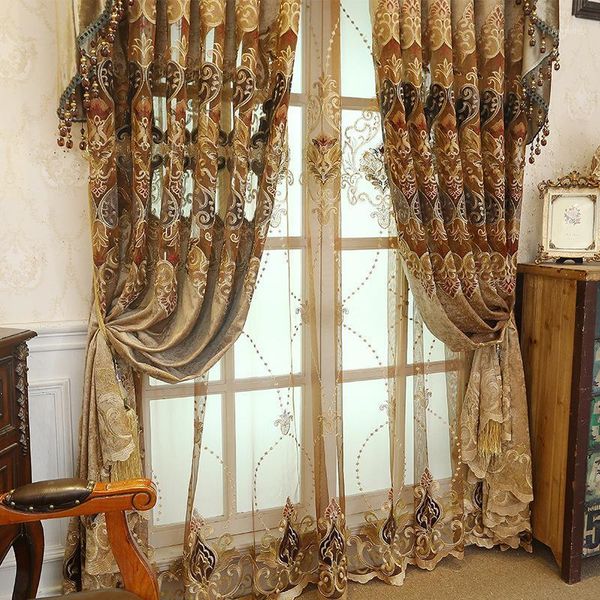 curtain & drapes european sumptuous curtains for living room/bedroom house ,luxury embroidery villa french curtain1 
curtain & drapes european sumptuous curtains for living room/bedroom house ,luxury embroidery villa french curtain1