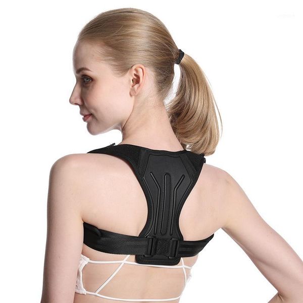 back support shoulder belt clavicle spine brace prevents slouching breathable straightener asd881, Black;blue
back support shoulder belt clavicle spine brace prevents slouching breathable straightener asd881, Black;blue