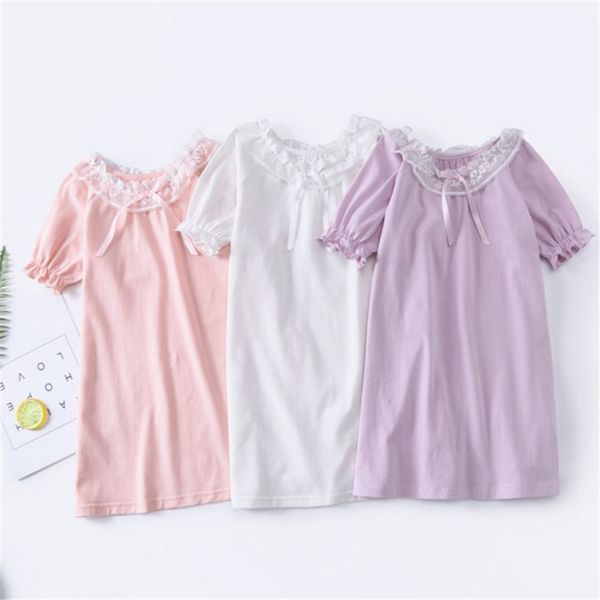 lakaksty lace nightgown for kids girls 2019 summer night dress princess children's sleepwear clothes baby girl homewear pijama y200704, Blue;red
lakaksty lace nightgown for kids girls 2019 summer night dress princess children's sleepwear clothes baby girl homewear pijama y200704, Blue;red