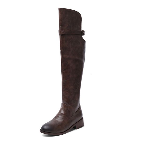 2021 new knee sale women retro-zip winter heel shoes female thigh high boots b0lz, Black
2021 new knee sale women retro-zip winter heel shoes female thigh high boots b0lz, Black