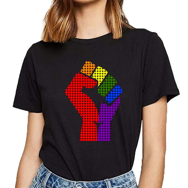 t shirt women rainbow fist remixed 2 fashion white cotton female tshirt sport hooded sweatshirt hoodie
t shirt women rainbow fist remixed 2 fashion white cotton female tshirt sport hooded sweatshirt hoodie