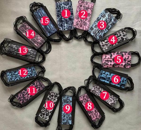 luxury designer 3 layer 95% filtration efficiency printing lace disposable face masks dustproof prevention influenza face mouth mask
luxury designer 3 layer 95% filtration efficiency printing lace disposable face masks dustproof prevention influenza face mouth mask