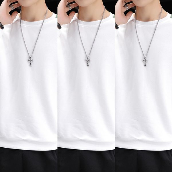 h8iow men's long-sleeved t-shirt sweatert-shirt clothes autumn korean fashion fashion casual long-sleeved loose sweater2020 and winte, Black
h8iow men's long-sleeved t-shirt sweatert-shirt clothes autumn korean fashion fashion casual long-sleeved loose sweater2020 and winte, Black