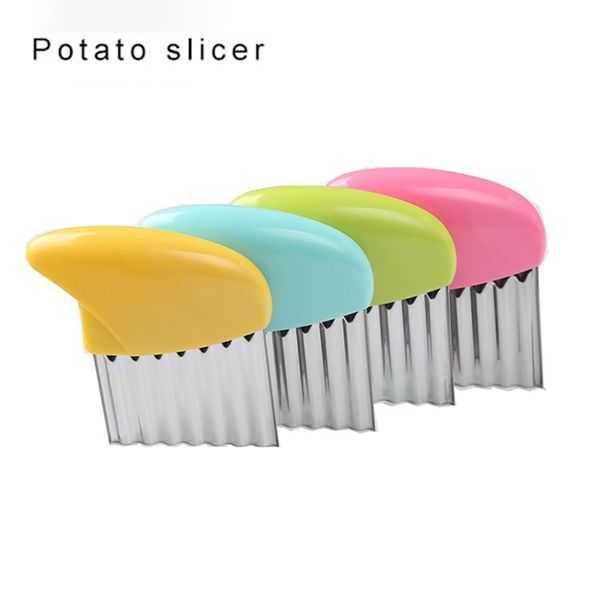 stainless steel potato wave knife potato slicer french fries cutting potato slicer corrugated knife kitchen tool wave knife
stainless steel potato wave knife potato slicer french fries cutting potato slicer corrugated knife kitchen tool wave knife