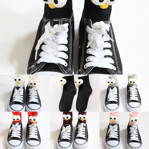 spring and autumn new sesame street medium 3d big eyes socks cotton women's medium tube sockswind net red tide socks vh6hw, Black
spring and autumn new sesame street medium 3d big eyes socks cotton women's medium tube sockswind net red tide socks vh6hw, Black